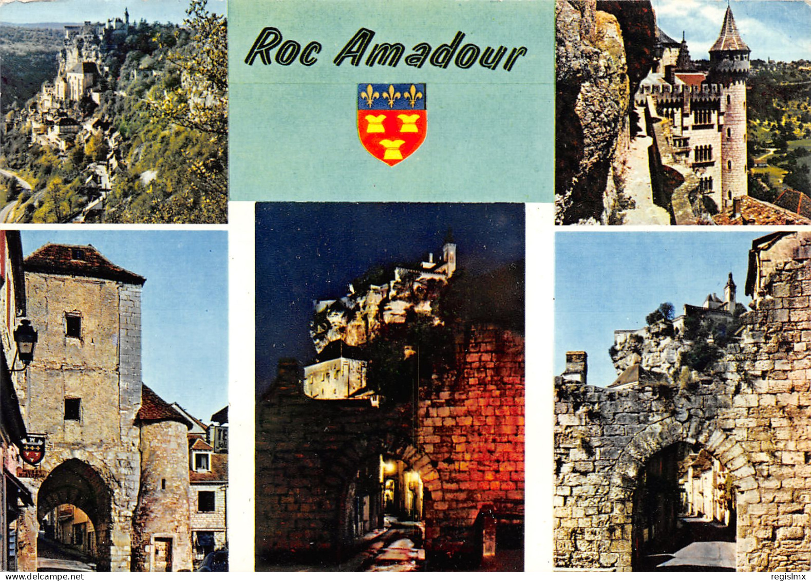 46-ROC AMADOUR-N°1018-B/0141 - Rocamadour