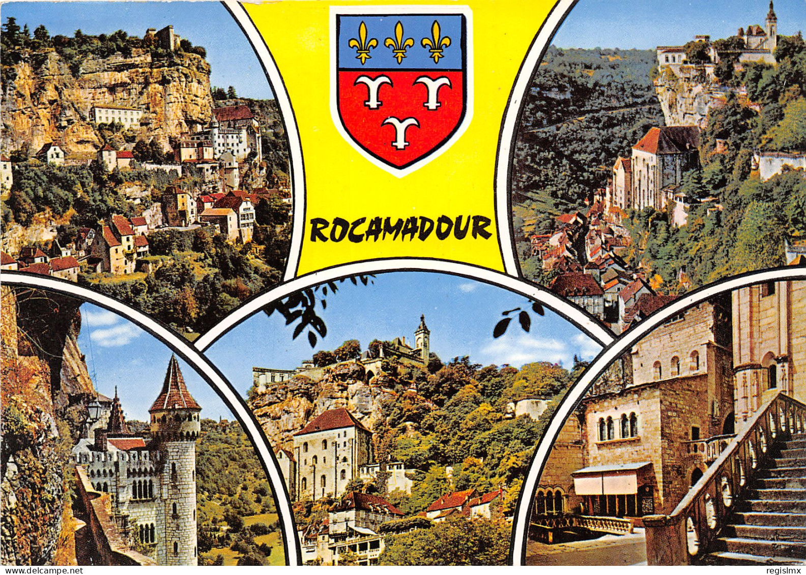 46-ROC AMADOUR-N°1018-B/0089 - Rocamadour