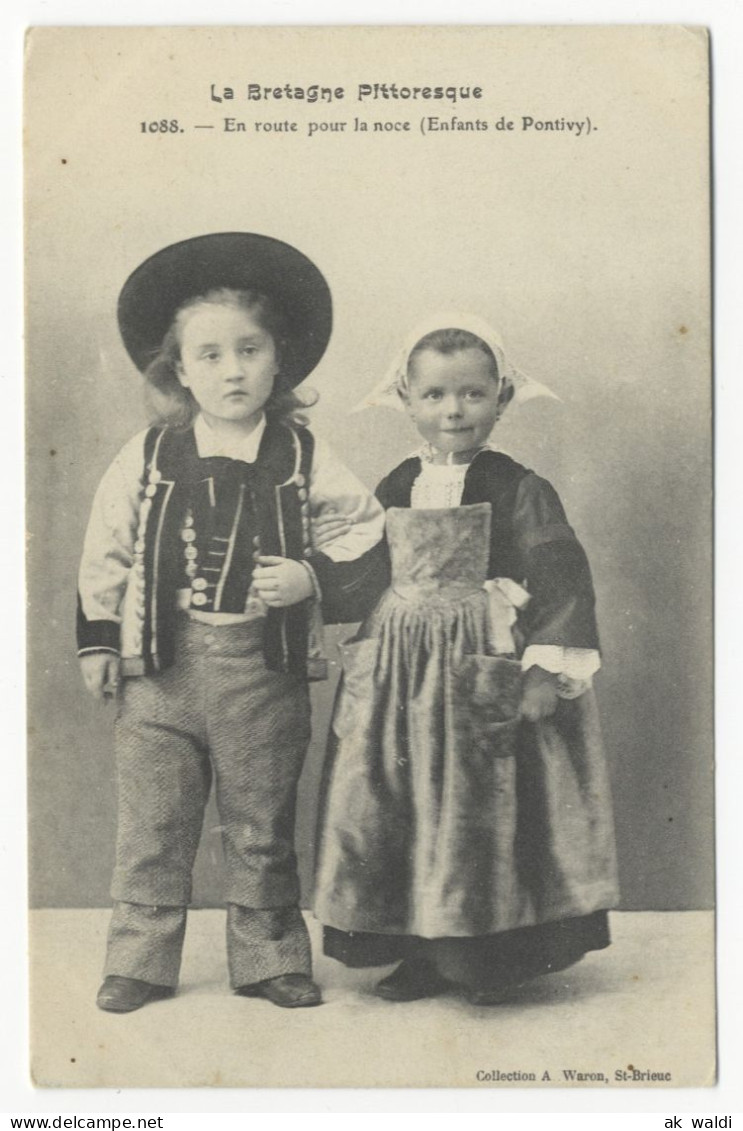 Bretagne Pittoresque, Enfants De Pontivy - Saint-Brieuc