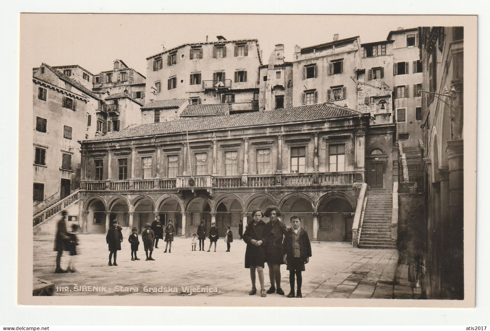 CROATIE - SIBENIK - Stara Gradska Vijecnica - Real Photo Pc - Kroatië