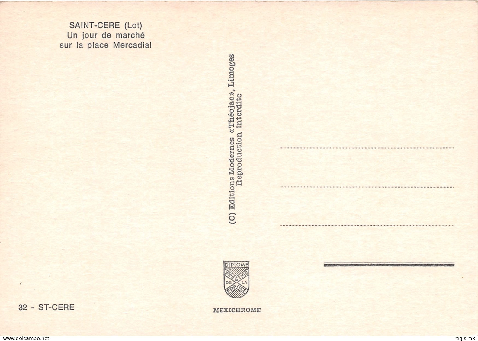 46-SAINT CERE-N°1018-C/0281 - Other & Unclassified