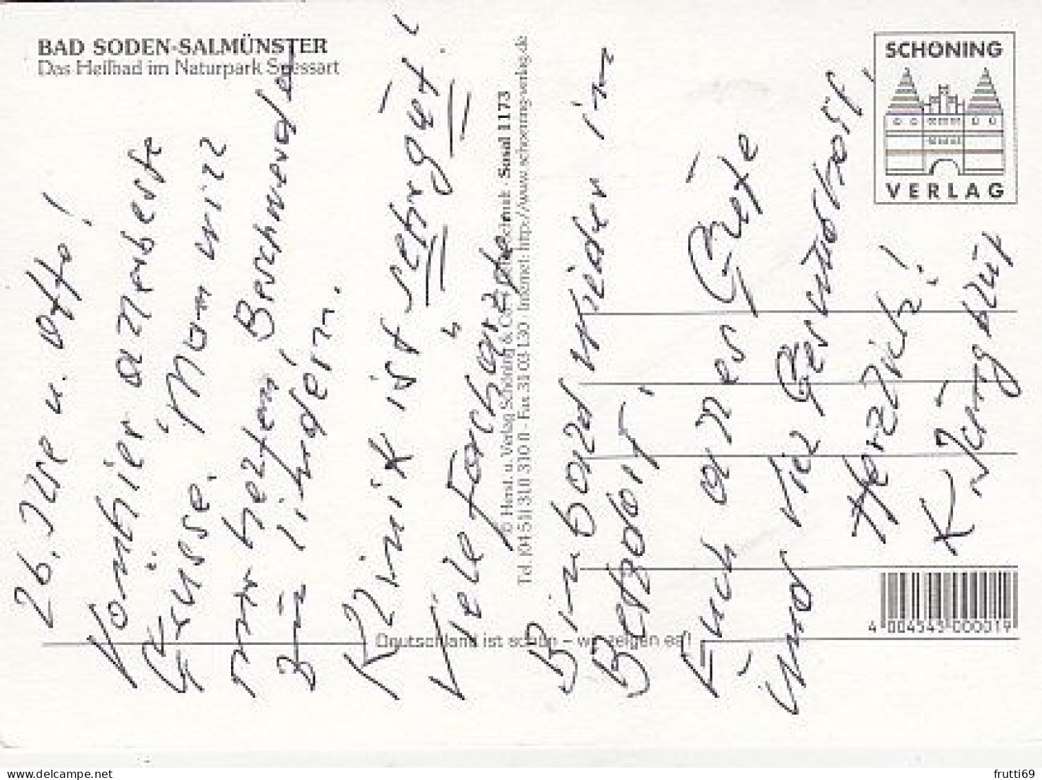 AK 215708 GERMANY - Bad Soden - Salmünster - Other & Unclassified