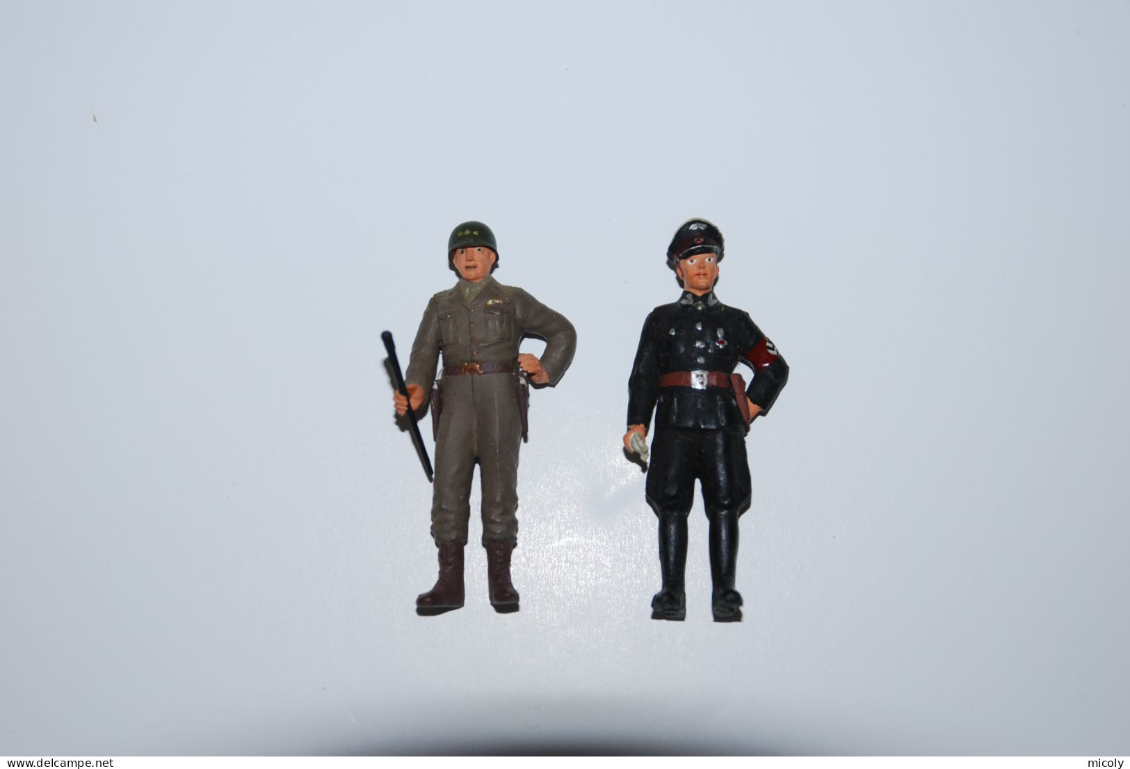 Lot 22x Figurine Soldat Allemand Et Général Américain - Army