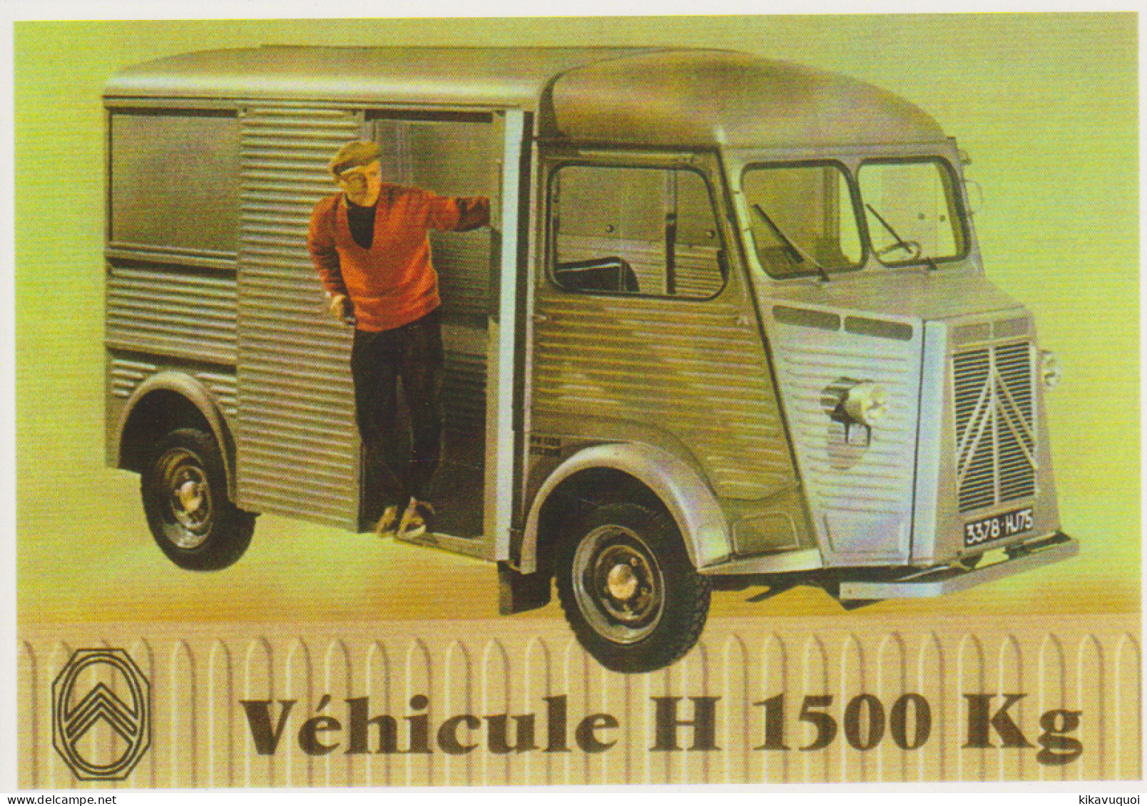 CITROEN HY 1500 KG - CARTE POSTALE 10X15 CM NEUF - Voitures De Tourisme