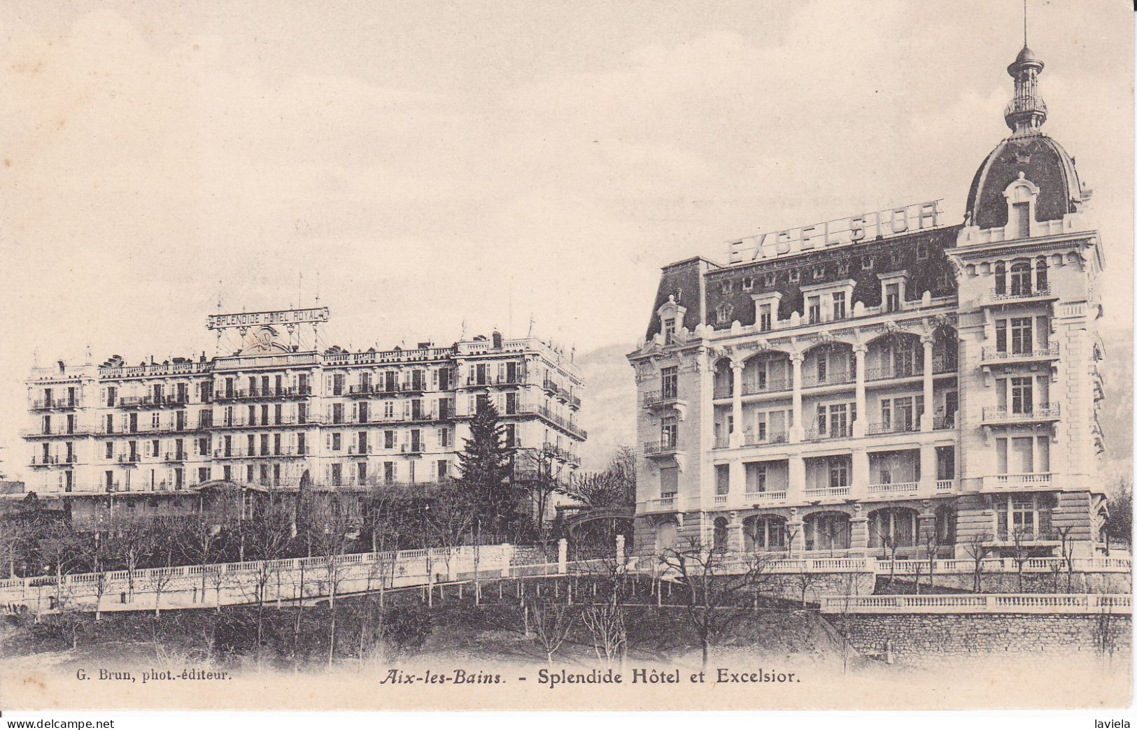 73 AIX-LES-BAINS - Splendide Hôtel Et Excelsior - Aix Les Bains