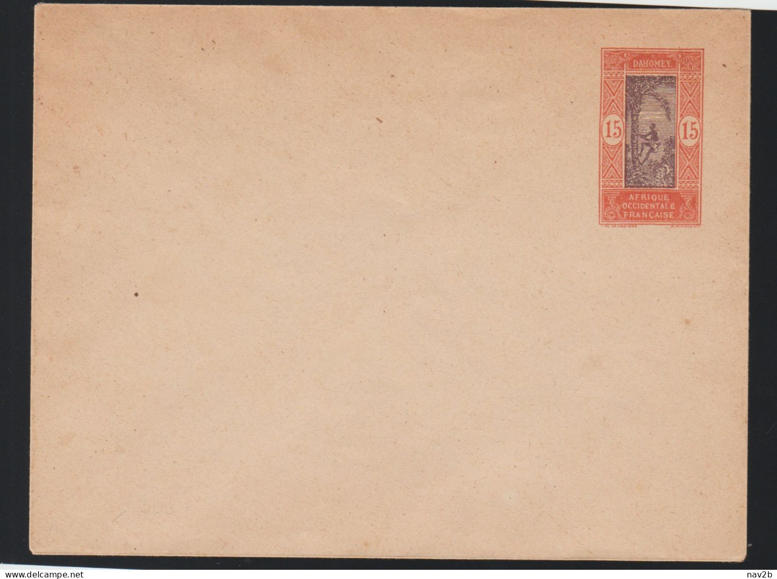 Entier Enveloppe  (147 X 112 ) .15 Cts Brun Rouge .  Neuve - Storia Postale