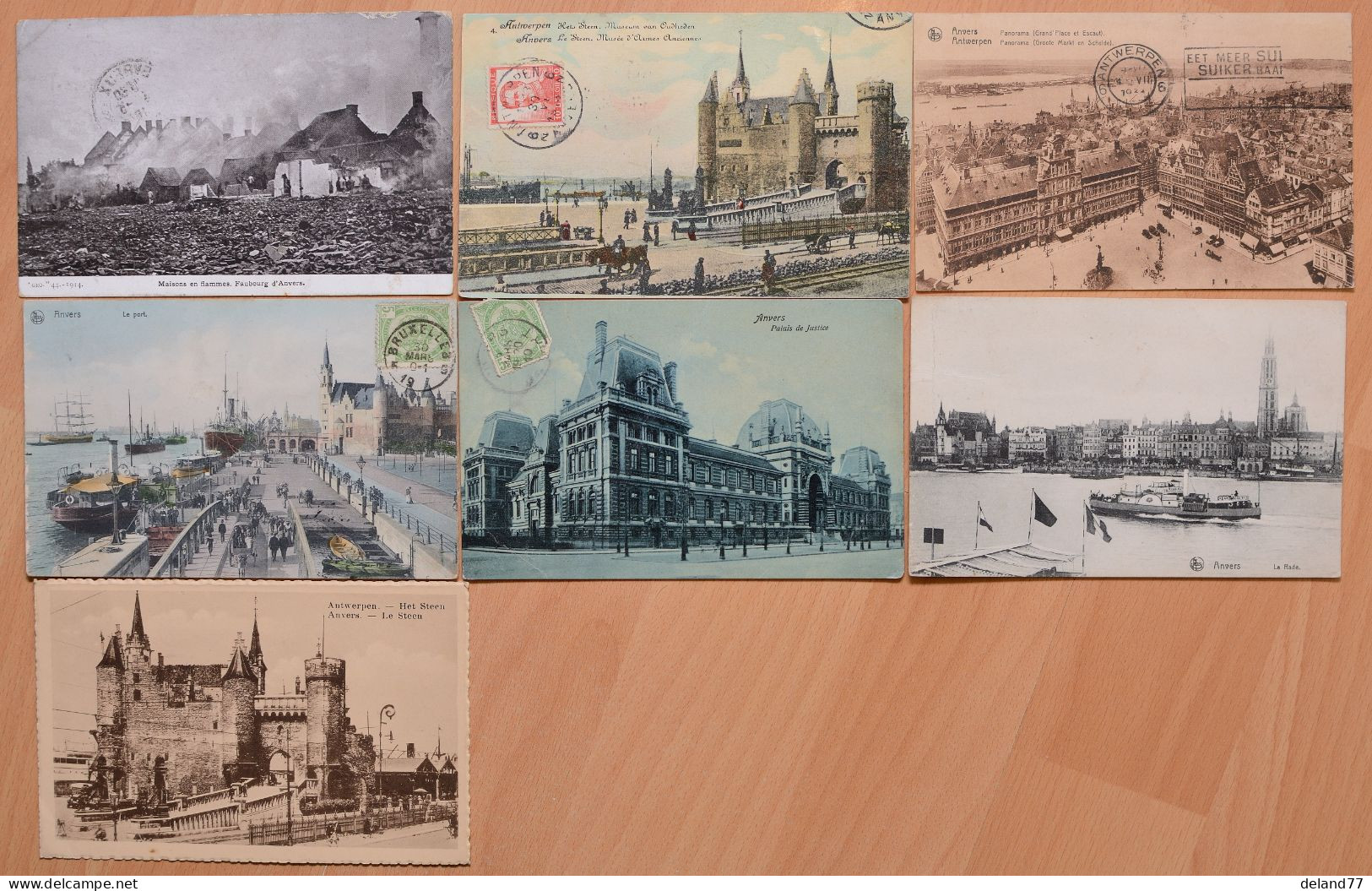 Belgique - ANVERS - Lot De 13 Cartes Postales - Divers - Autres & Non Classés