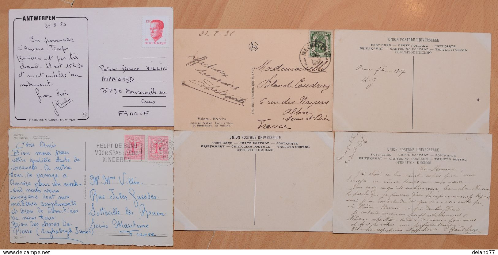 Belgique - ANVERS - Lot De 13 Cartes Postales - Divers - Altri & Non Classificati