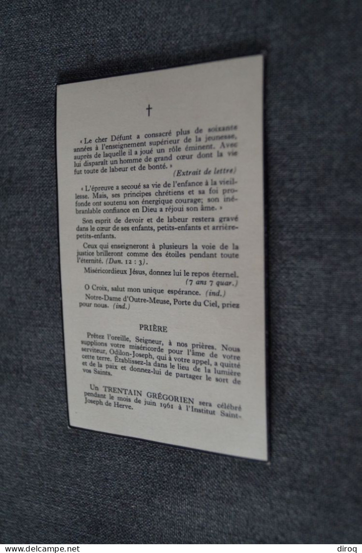 Odilon-Joseph Calay,professeur à Liège, 1873 - 1960 - Obituary Notices