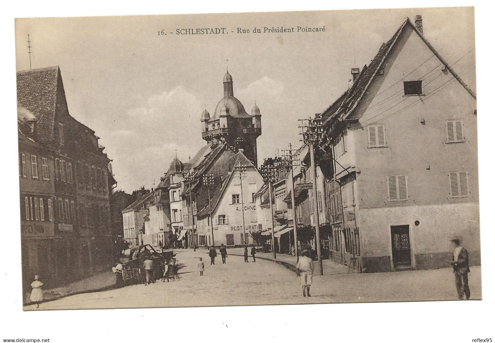 SCHLESTADT - Rue Du Président Poincarré - Autres & Non Classés