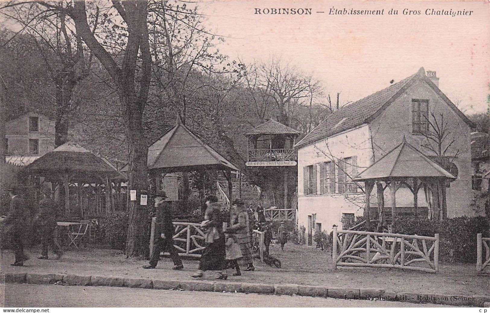 Robinson - Etablissement Du Gros Chataigner  -  CPA °J - Autres & Non Classés