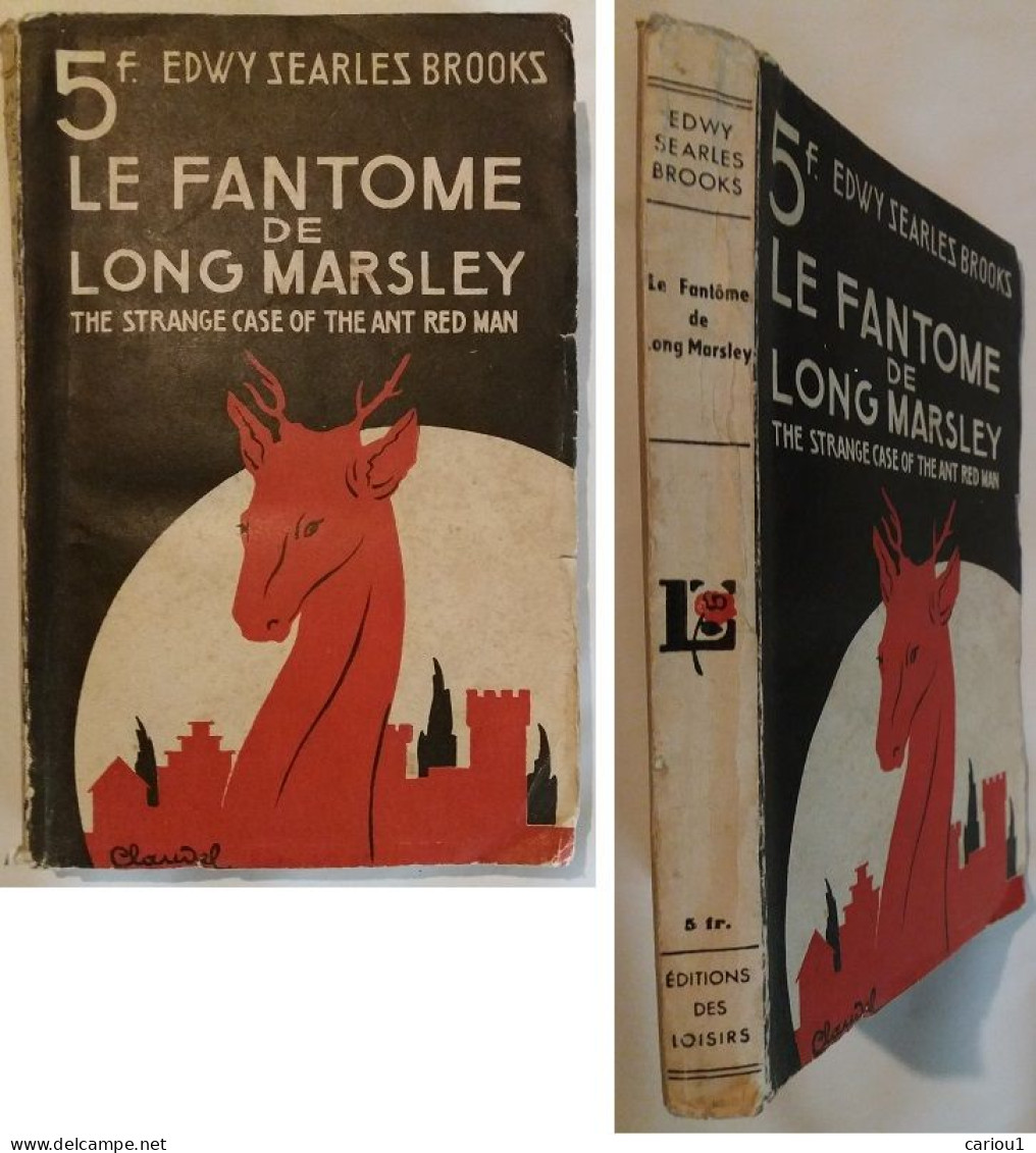 C1 Edwy Searles BROOKS Le FANTOME DE LONG MARSLEY EO 1939 The Strange Case Of The Antlered Man Port Inclus France - Altri & Non Classificati