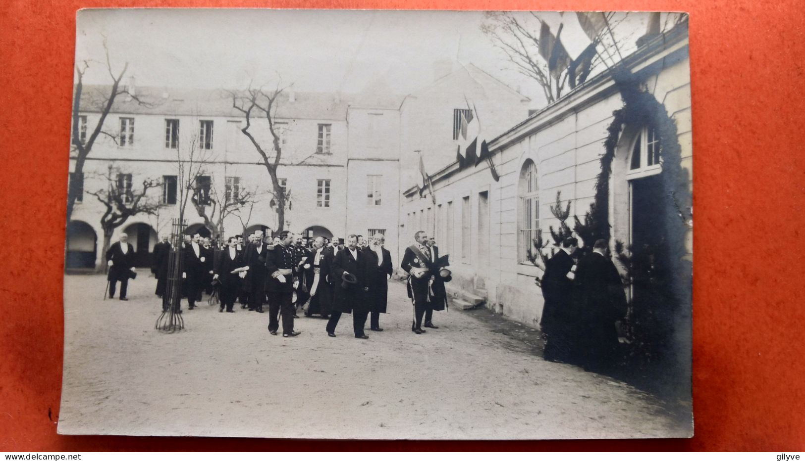 Photo (49) Angers. (Gadz'arts) Centenaire De L'école Des Arts Et Métiers. Les Officiels. 1904.  (5A.n°1354) - Angers