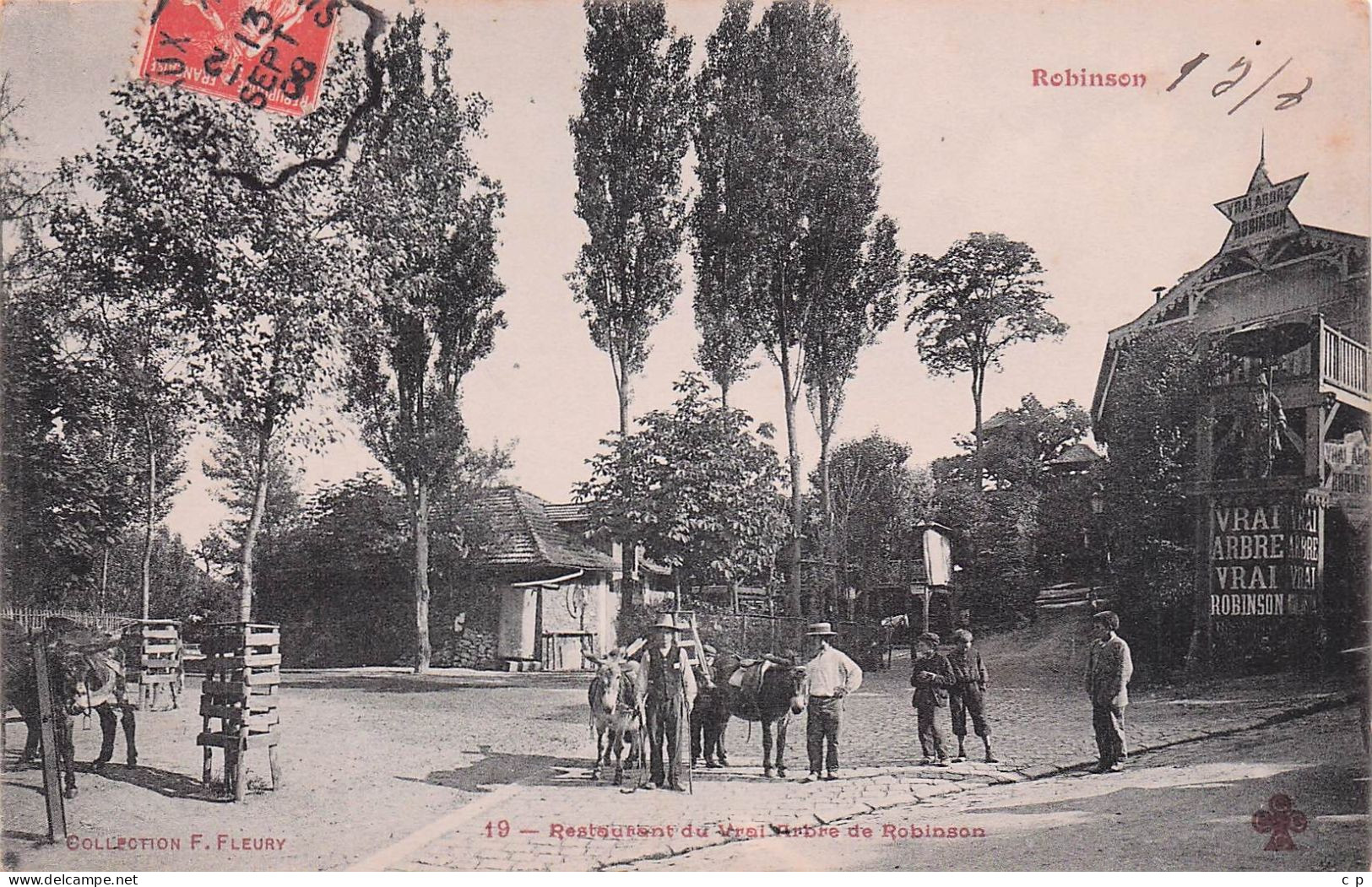 Robinson - Restaurant Du Vrai Arbre De Robinson  -  CPA °J - Autres & Non Classés