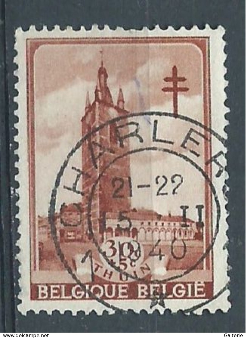 BELGIQUE - Obl-1938 - YT N° 520- La Lutte Contre La Tuberculose - Usati