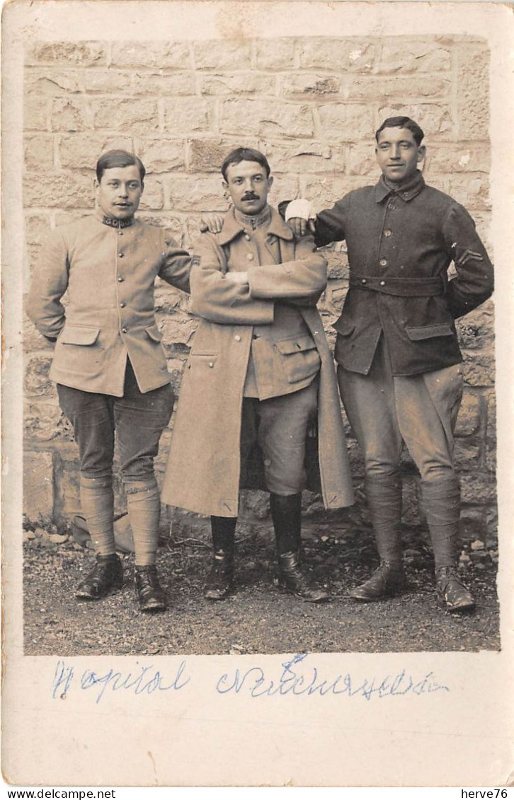 NEUFCHATEAU - Carte Photo - Militaria - Hôpital Militaire - Militaires - Neufchateau