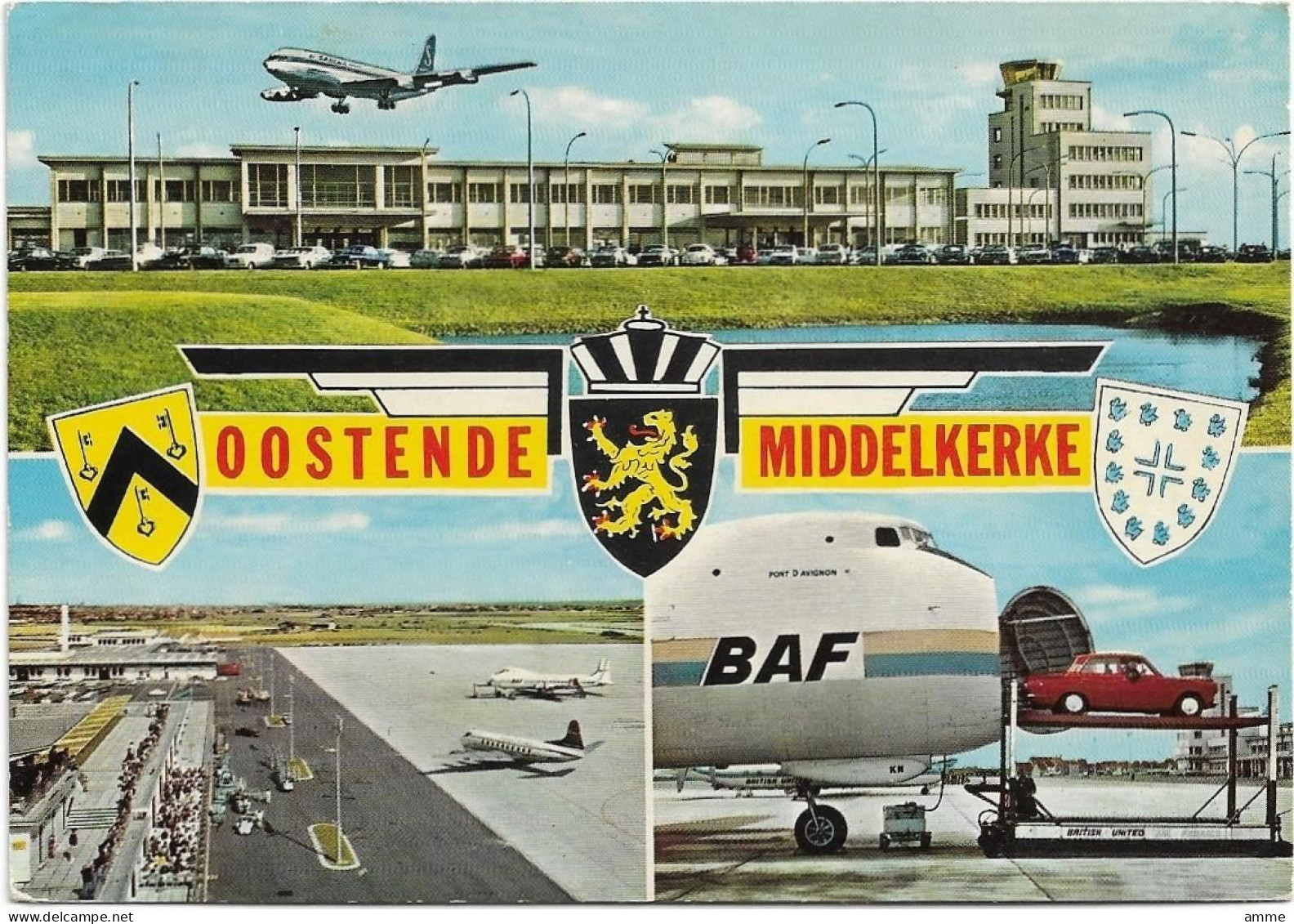 Oostende - Raversijde - Middelkerke  *  Aéroport - Luchthaven - Airport - Flughafen - Aerodromi