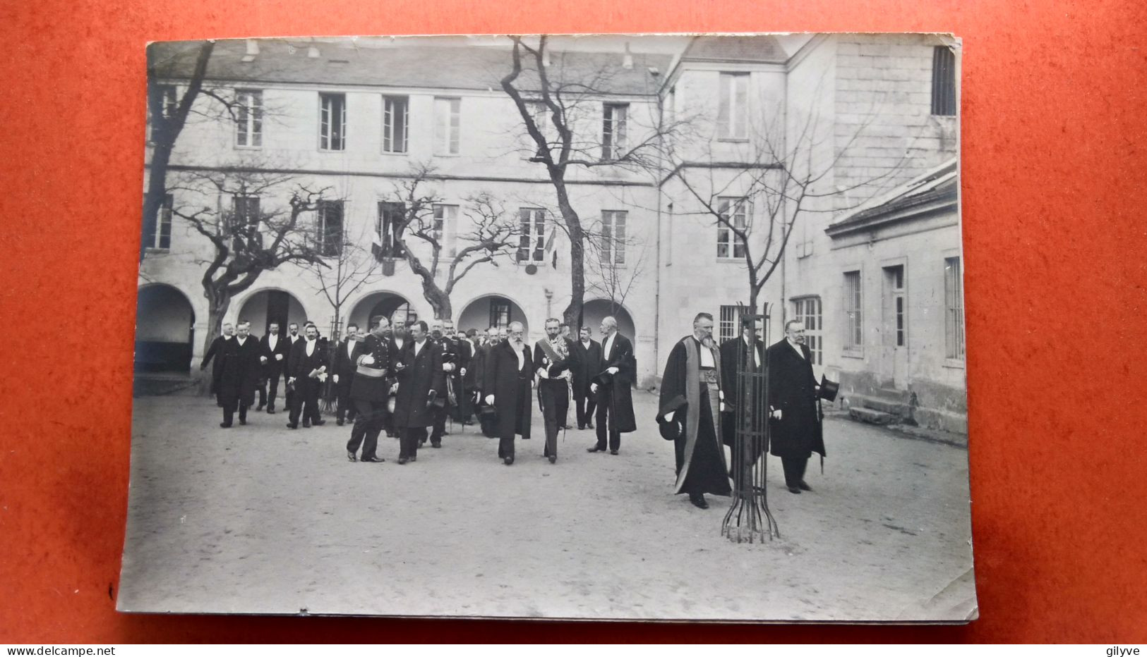 Photo (49) Angers. (Gadz'arts) Centenaire De L'école Des Arts Et Métiers. Les Officiels. 1904.  (5A.n°1357) - Angers