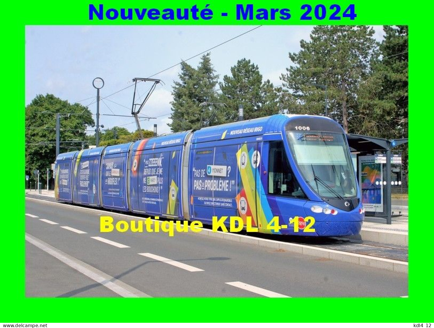 ACACF Tram 235 - Tramway Citadis 302 à La Station La Barre - ANGERS - Maine Et Loire - Angers