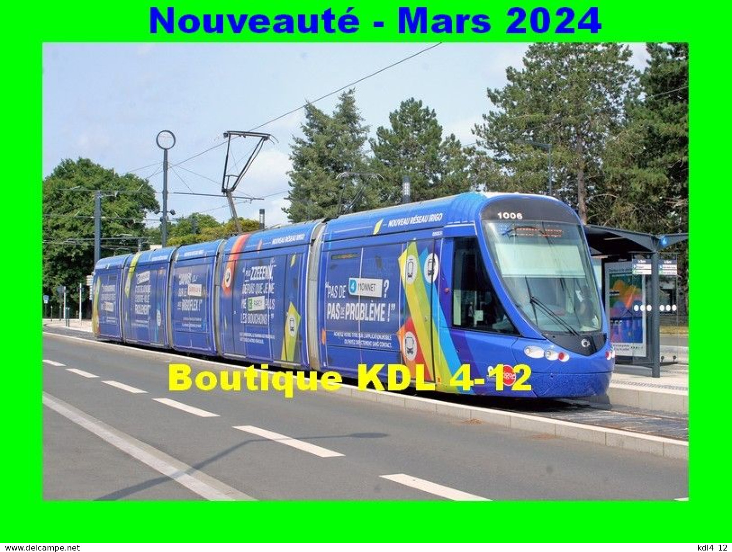 ACACF Tram 235 - Tramway Citadis 302 à La Station La Barre - ANGERS - Maine Et Loire - Tramways