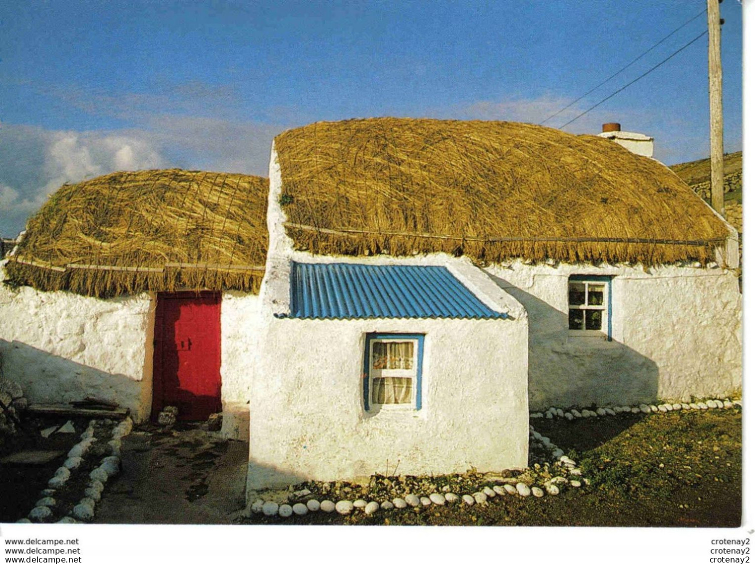 IRLANDE Ireland Irish Thatched Cottage Real Ireland N°SP40 VOIR DOS - Autres & Non Classés