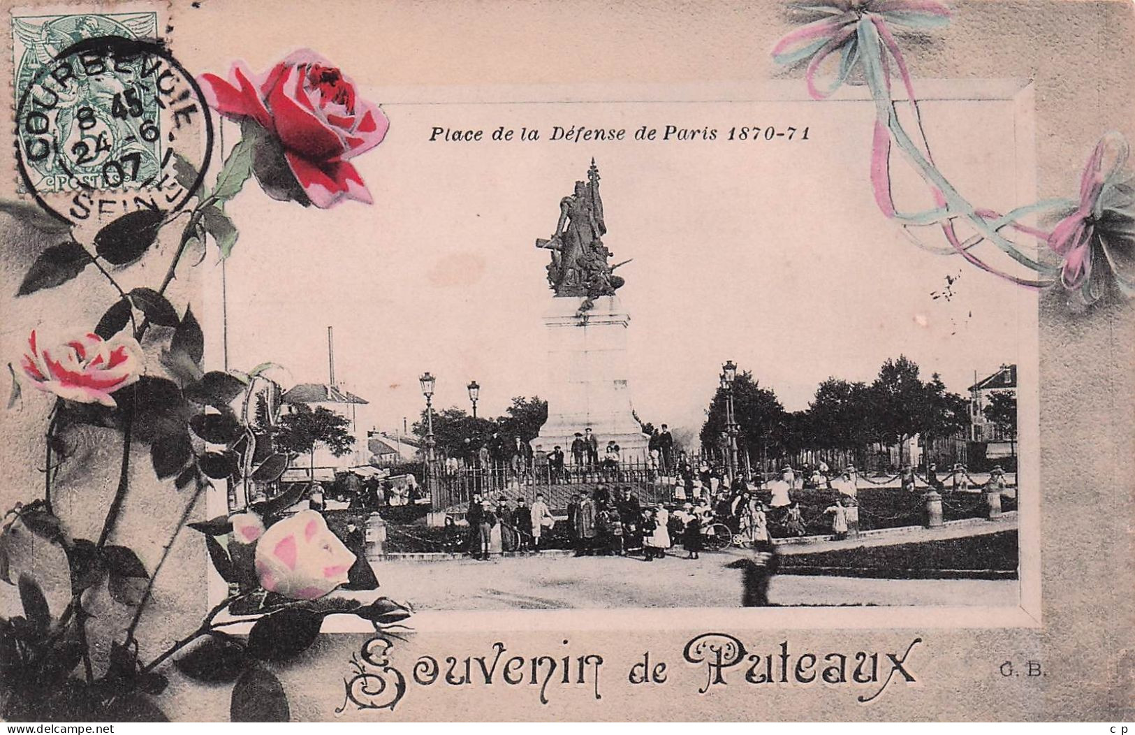 Puteaux - Souvenir -  CPA°J - Puteaux