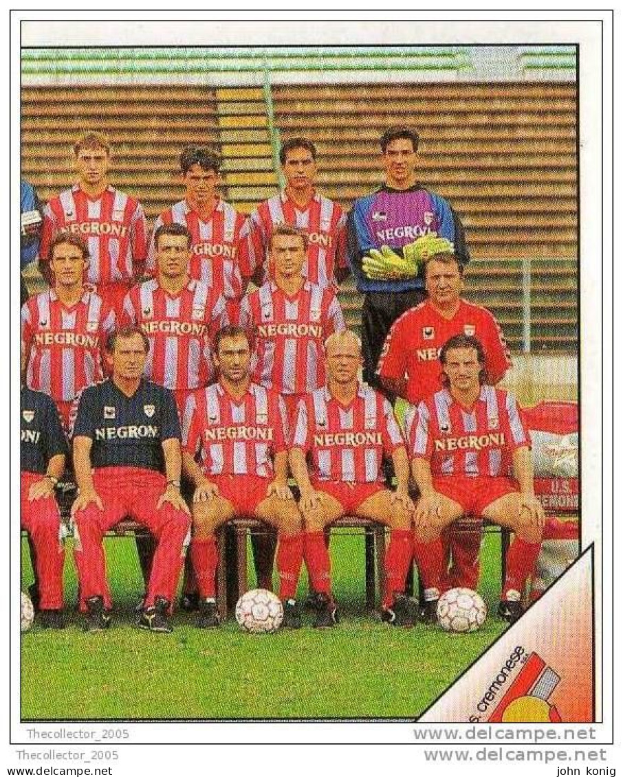CALCIATORI - CALCIO Figurine Panini-calciatori 1995-96-n.60 (Cremonese) - NUOVA-MAI INCOLLATA - Edizione Italiana