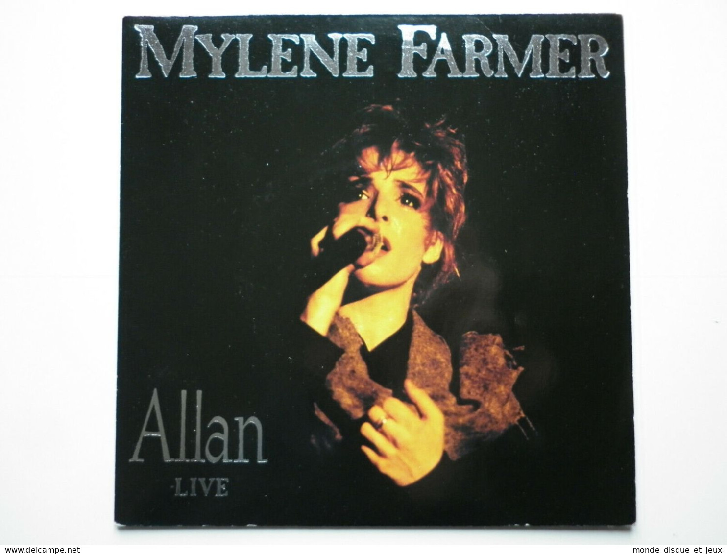 Mylene Farmer 45Tours Vinyle Allan Live Mint - Other - French Music