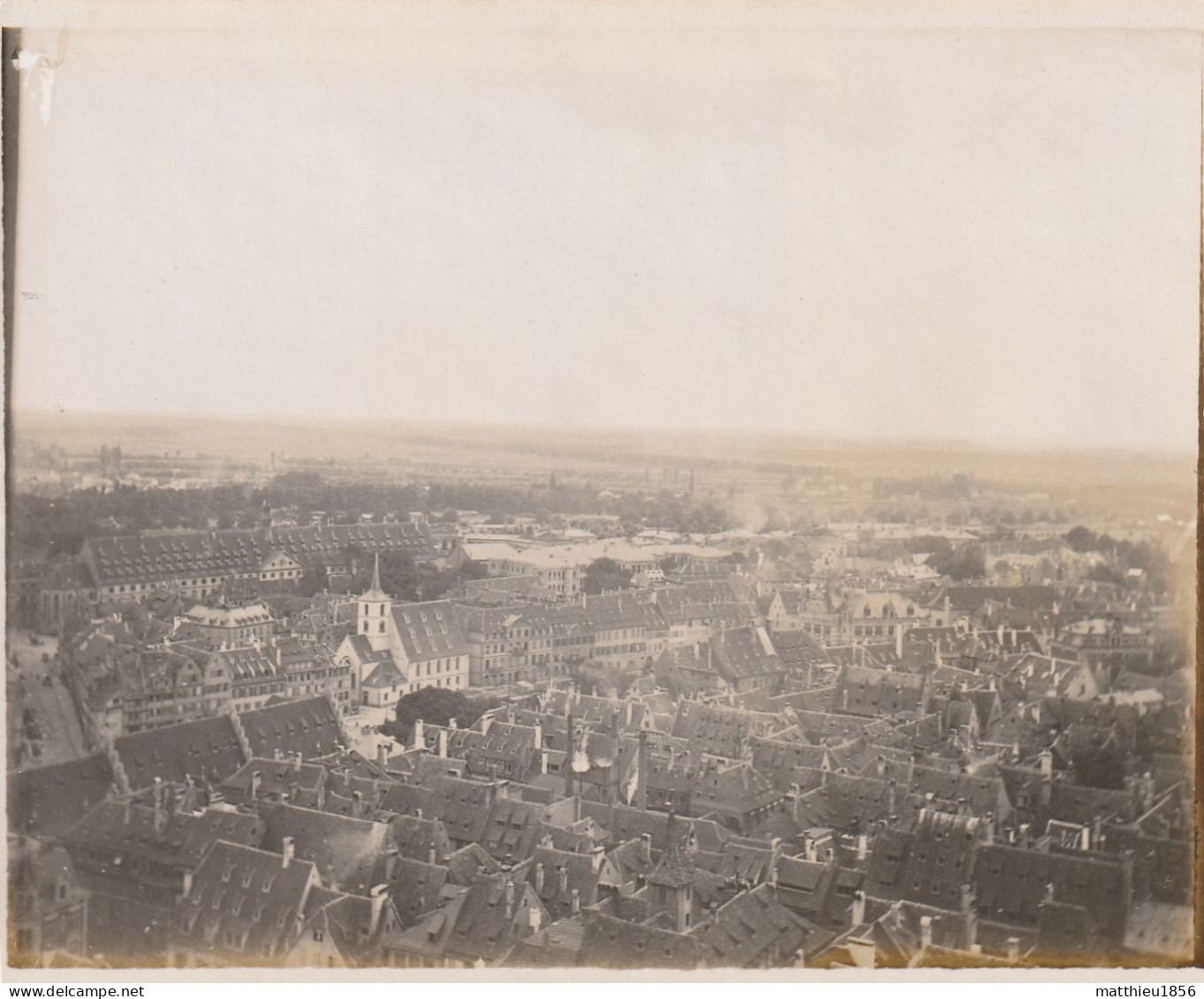 Photo 1901 STRASBOURG - Une Vue Prise De La Cathédrale (A255) - Straatsburg