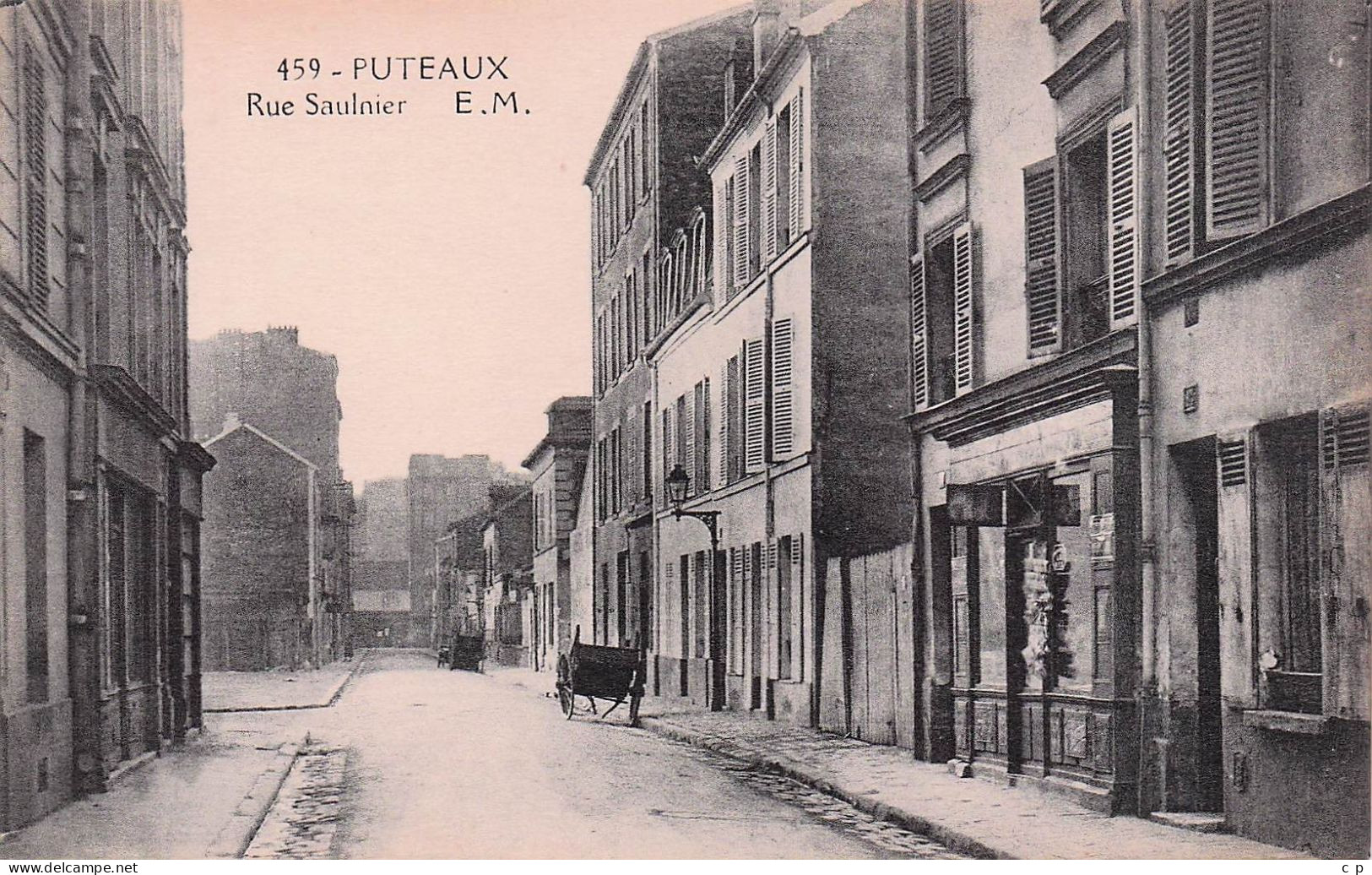 Puteaux - Rue Saunier -  CPA°J - Puteaux