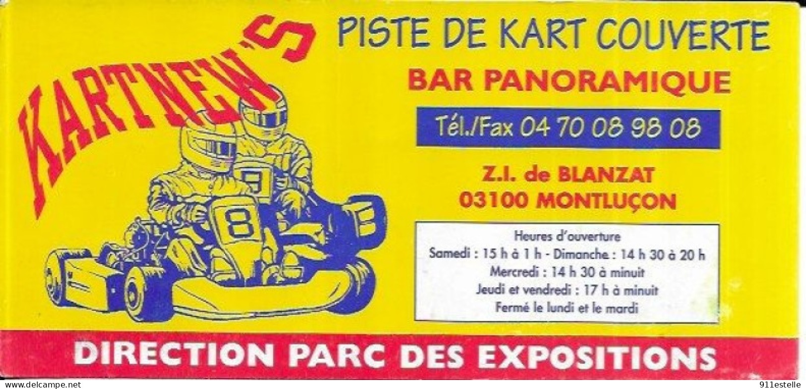 03  MONTLUCON .PISTE DE KART COUVERTE - Montlucon