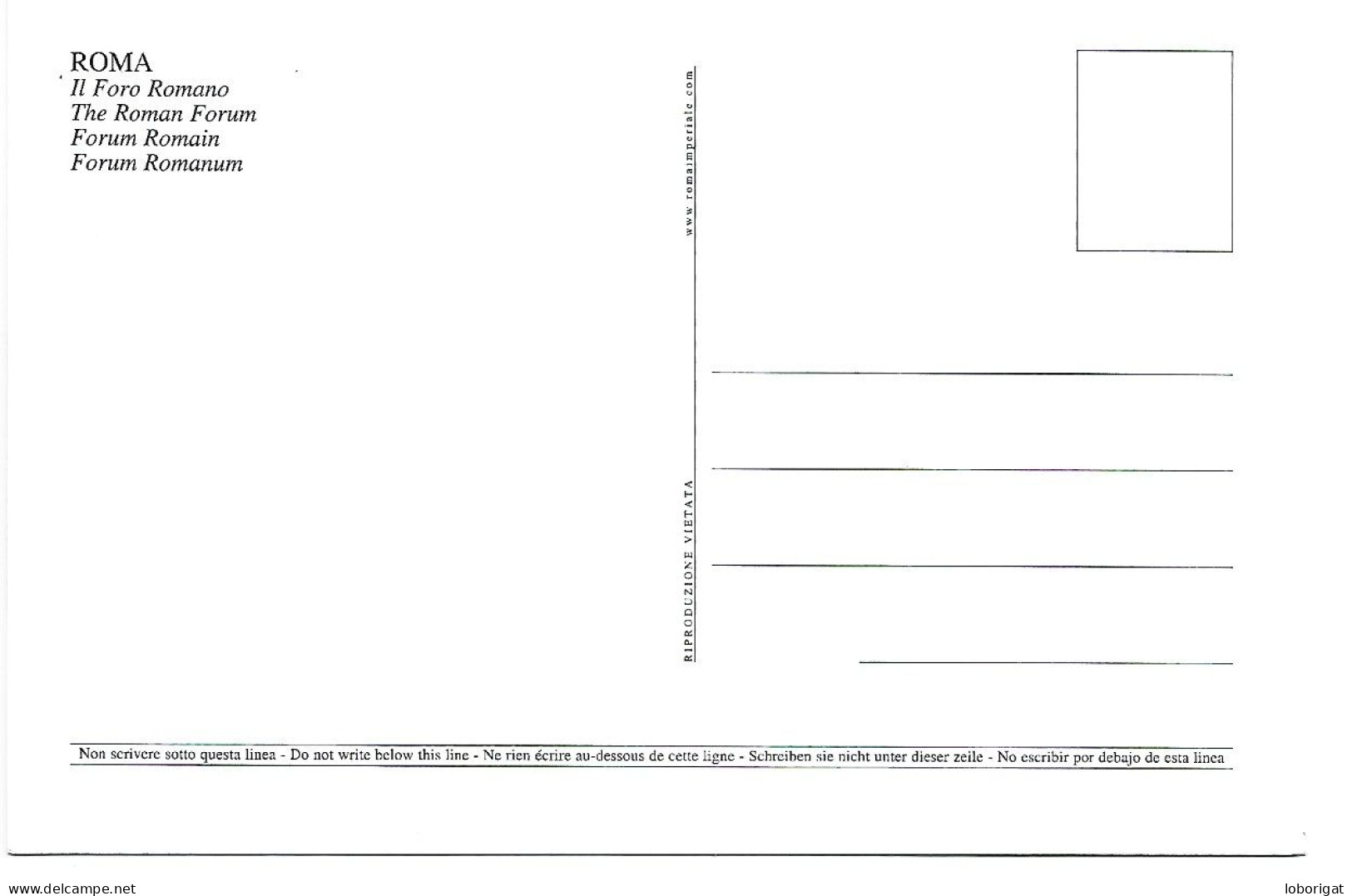 IL FORO ROMANO / THE ROMAIN FORUM.-  ROMA.- ( ITALIA ) - Other Monuments & Buildings