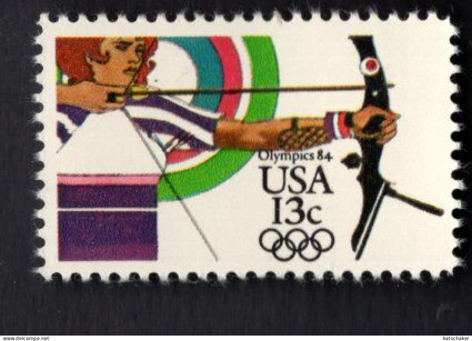 286789674 1983 SCOTT 2050 (XX) POSTFRIS MINT NEVER HINGED - 1984 SUMMER OLYMPICS ARCHERY - Ongebruikt