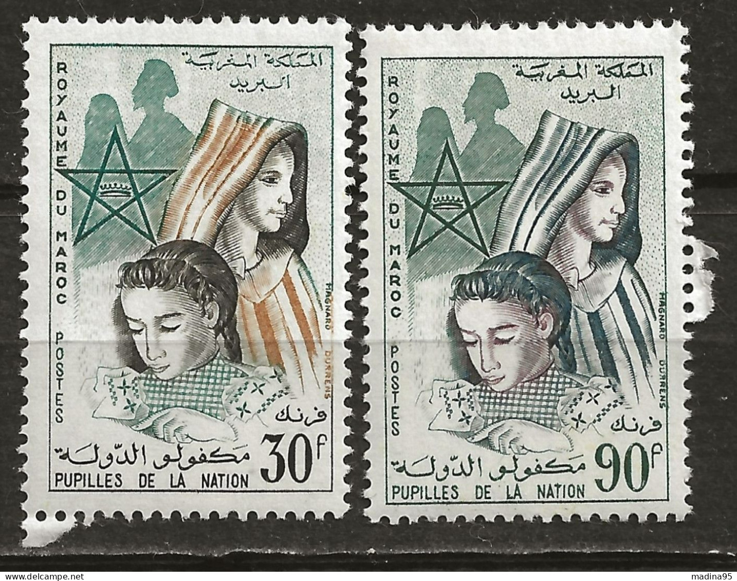 MAROC: *, N° YT 432 Et 433, Ch., TB - Marokko (1956-...)