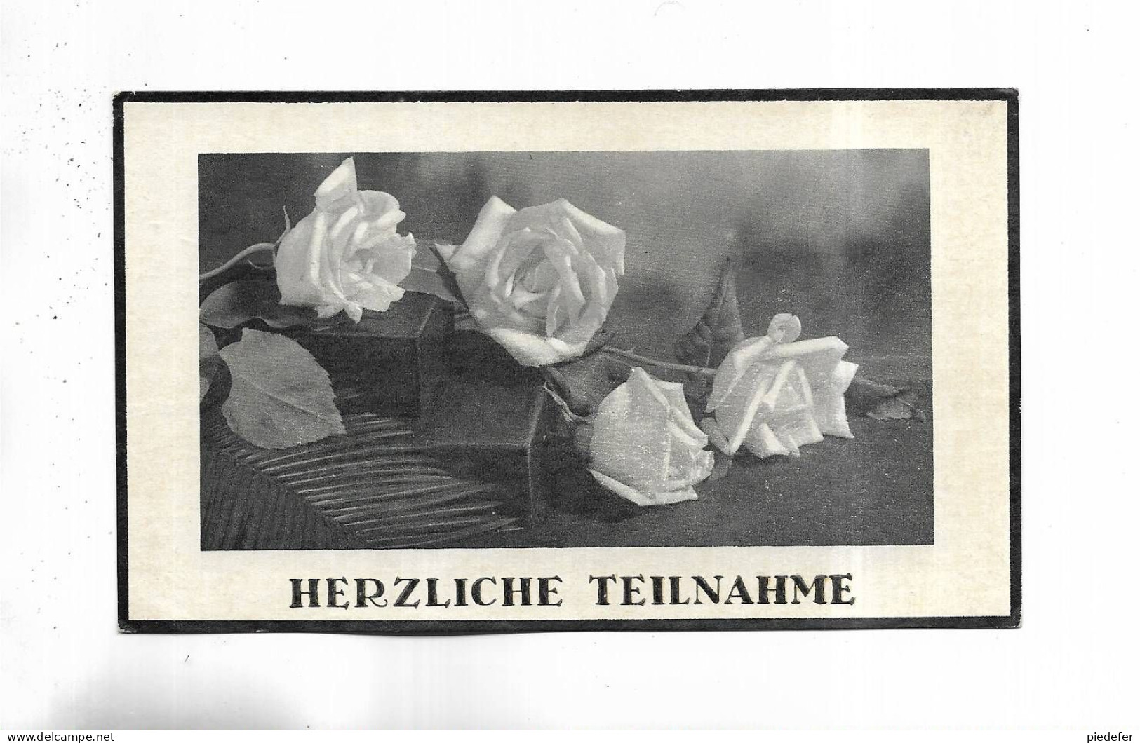 HERZLICHE TEILNAHME - Funeral