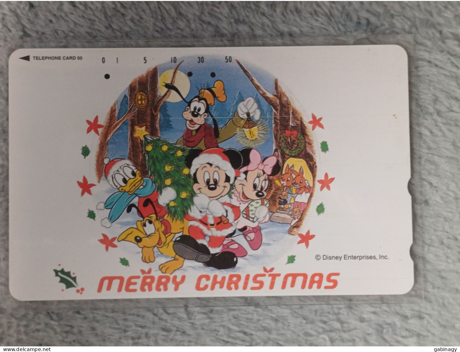 DISNEY - JAPAN - H141 - MERRY CHRISTMAS - 110-203007 - Disney