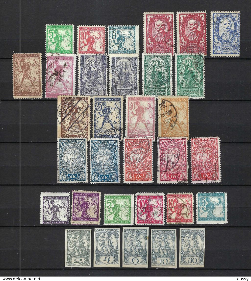 YOUGOSLAVIE Ca.1919-30: Lot D'obl. Et Neufs* - Used Stamps