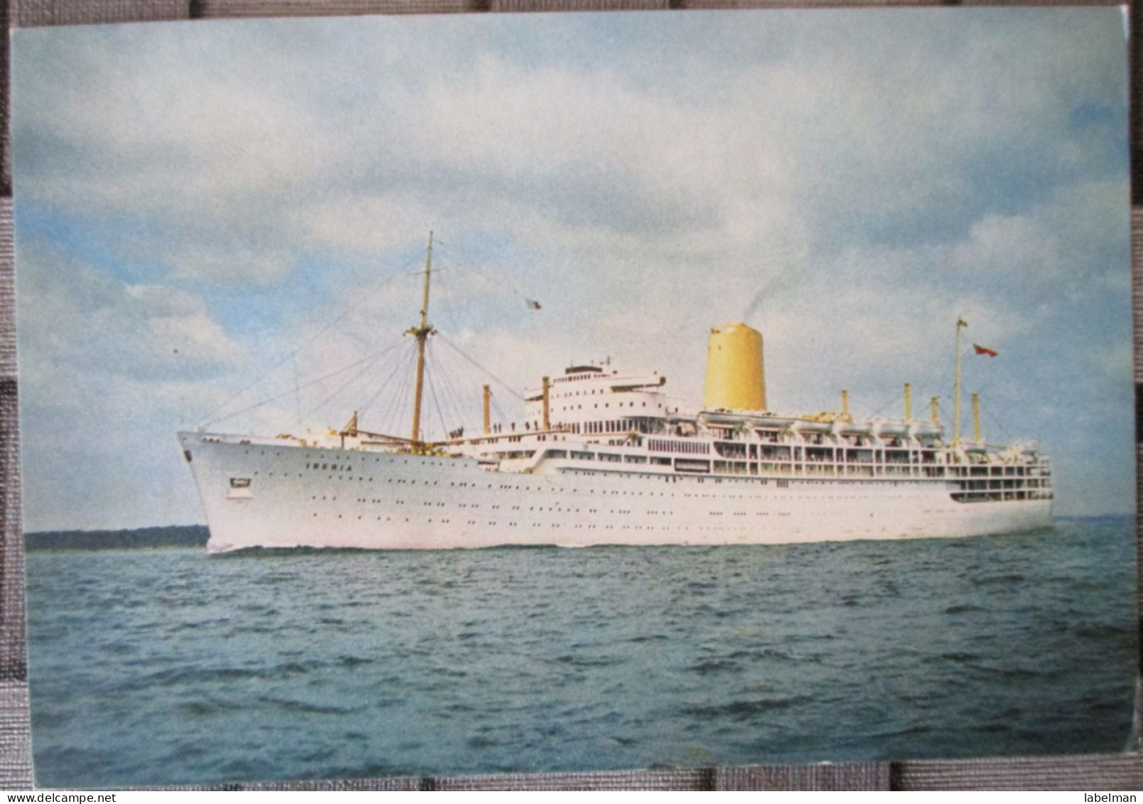 SPAIN IBERIA VESSEL ORIENT LINES POSTCARD CARTOLINA CARD BRIEFKAARTE CARTE POSTALE ANSICHTSKARTE POSTKARTE - Danimarca