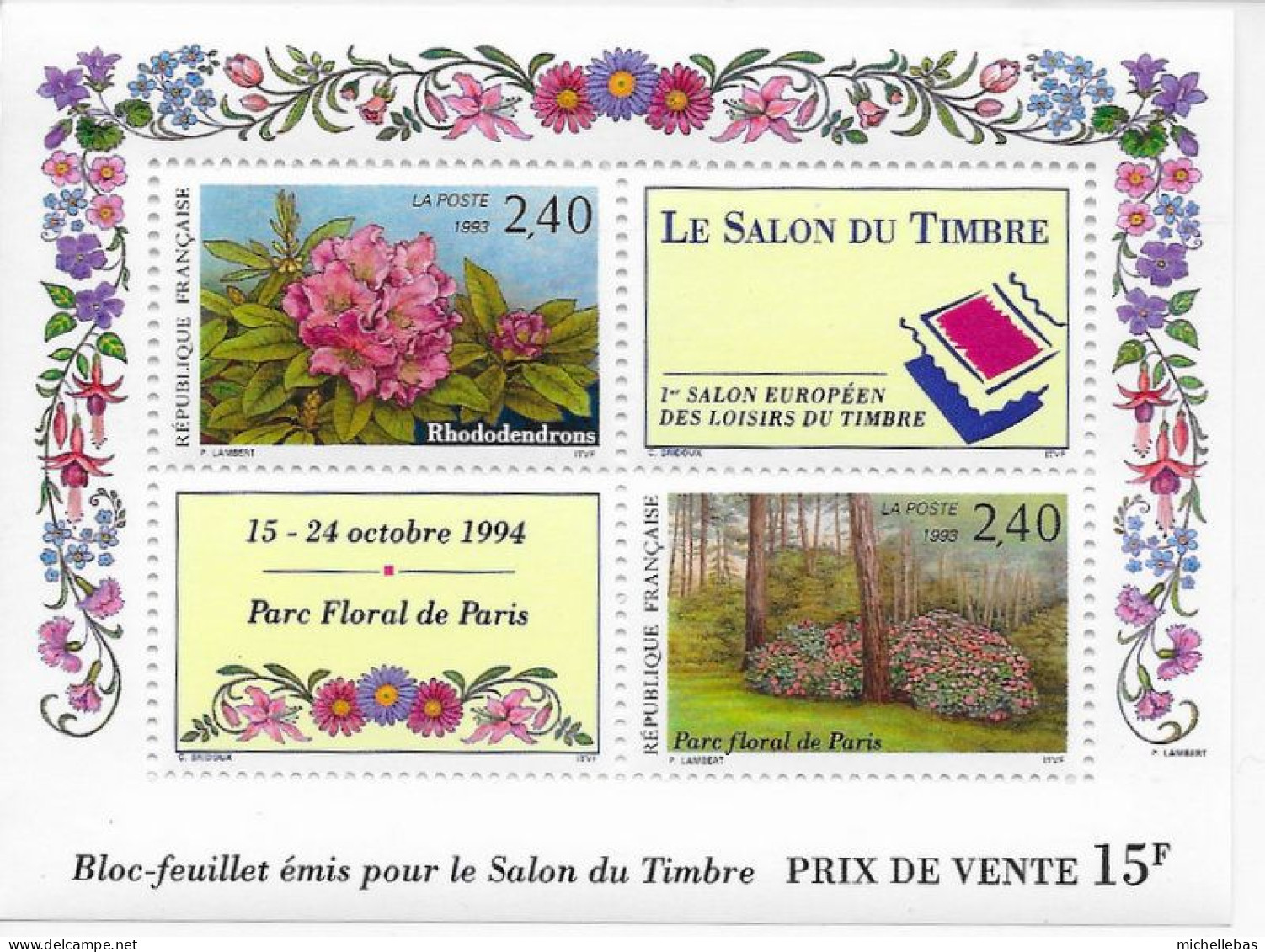 SALON DU TIMBRE - 1994 - Nuevos