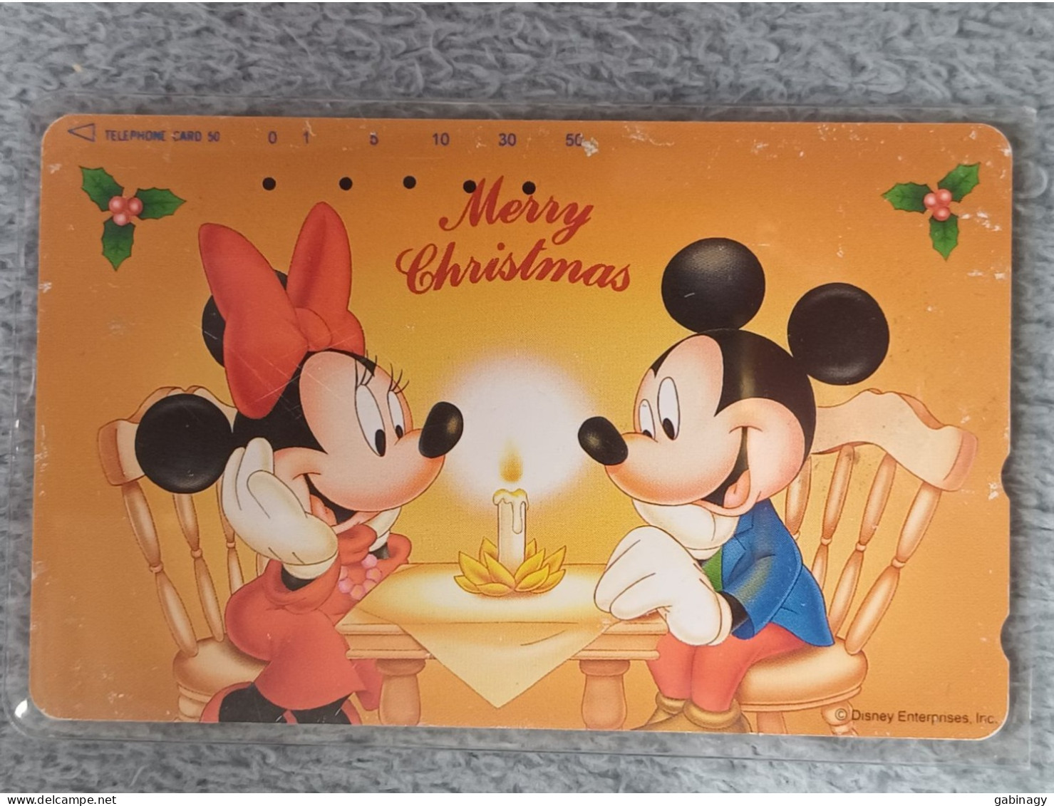 DISNEY - JAPAN - H143 - MERRY CHRISTMAS - 110-193364 - Disney