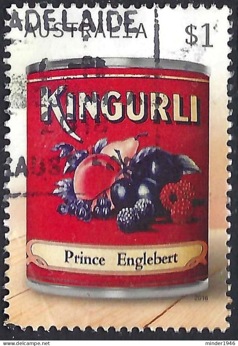 AUSTRALIA 2018 $1 Multicoloured, Vintage Jam Labels-Kingurli Prince Englebert Used - Usados