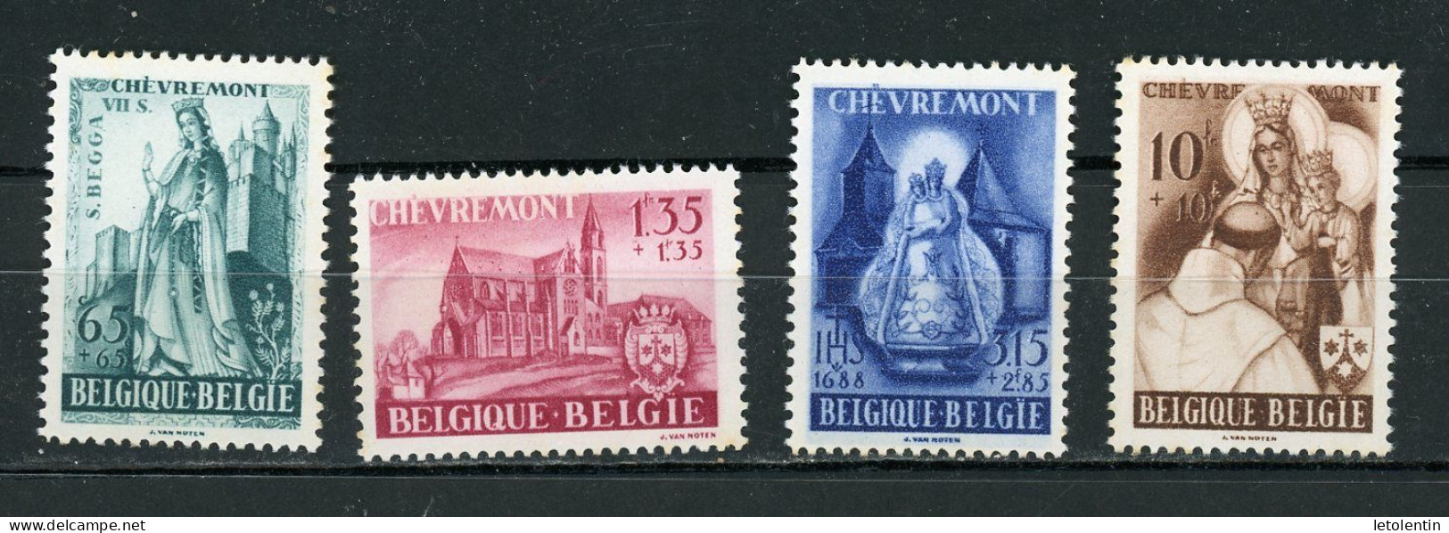 BELGIQUE -  CHÈVREMONT - N° Yvert 777/780 ** - Nuevos