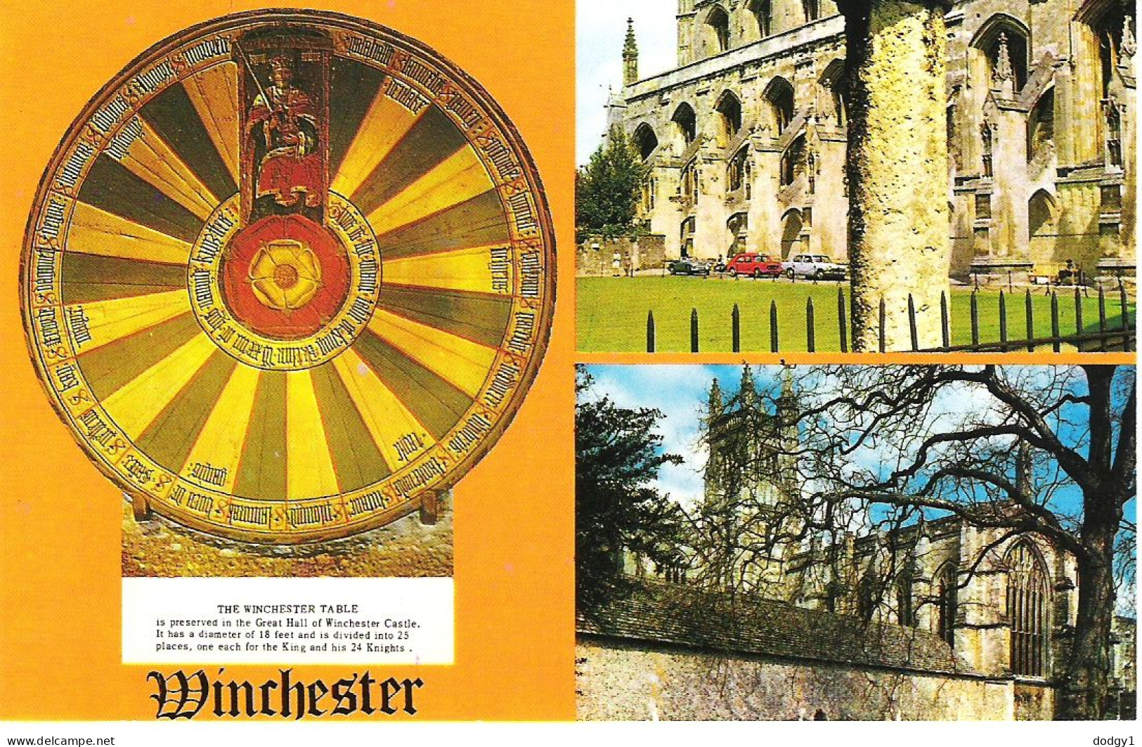 SCENES FROM AROUND WINCHESTER, HAMPSHIRE, ENGLAND.. UNUSED POSTCARD Ms3 - Winchester