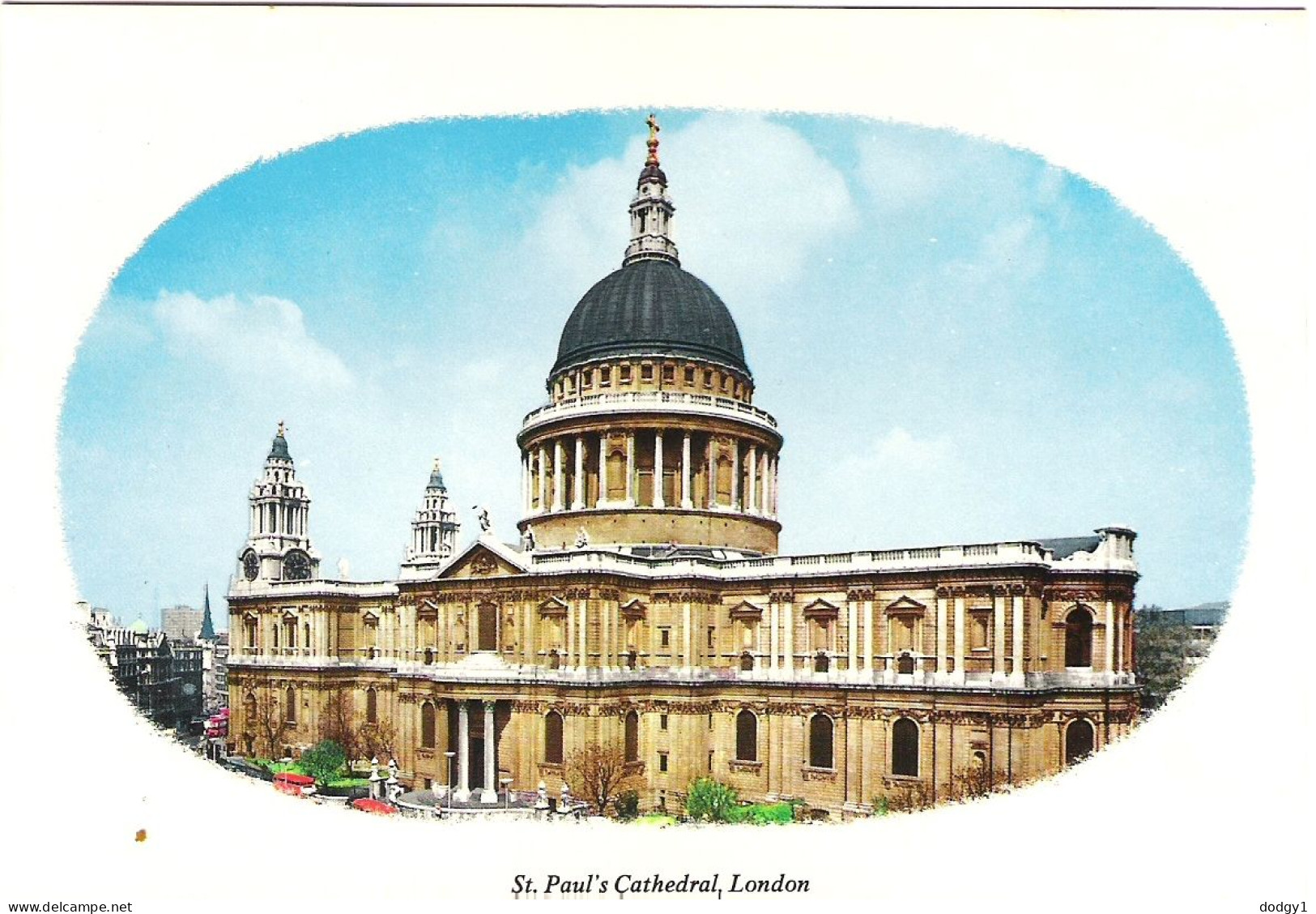 ST. PAULS CATHEDRAL, LONDON, ENGLAND.. UNUSED POSTCARD Ms3 - St. Paul's Cathedral