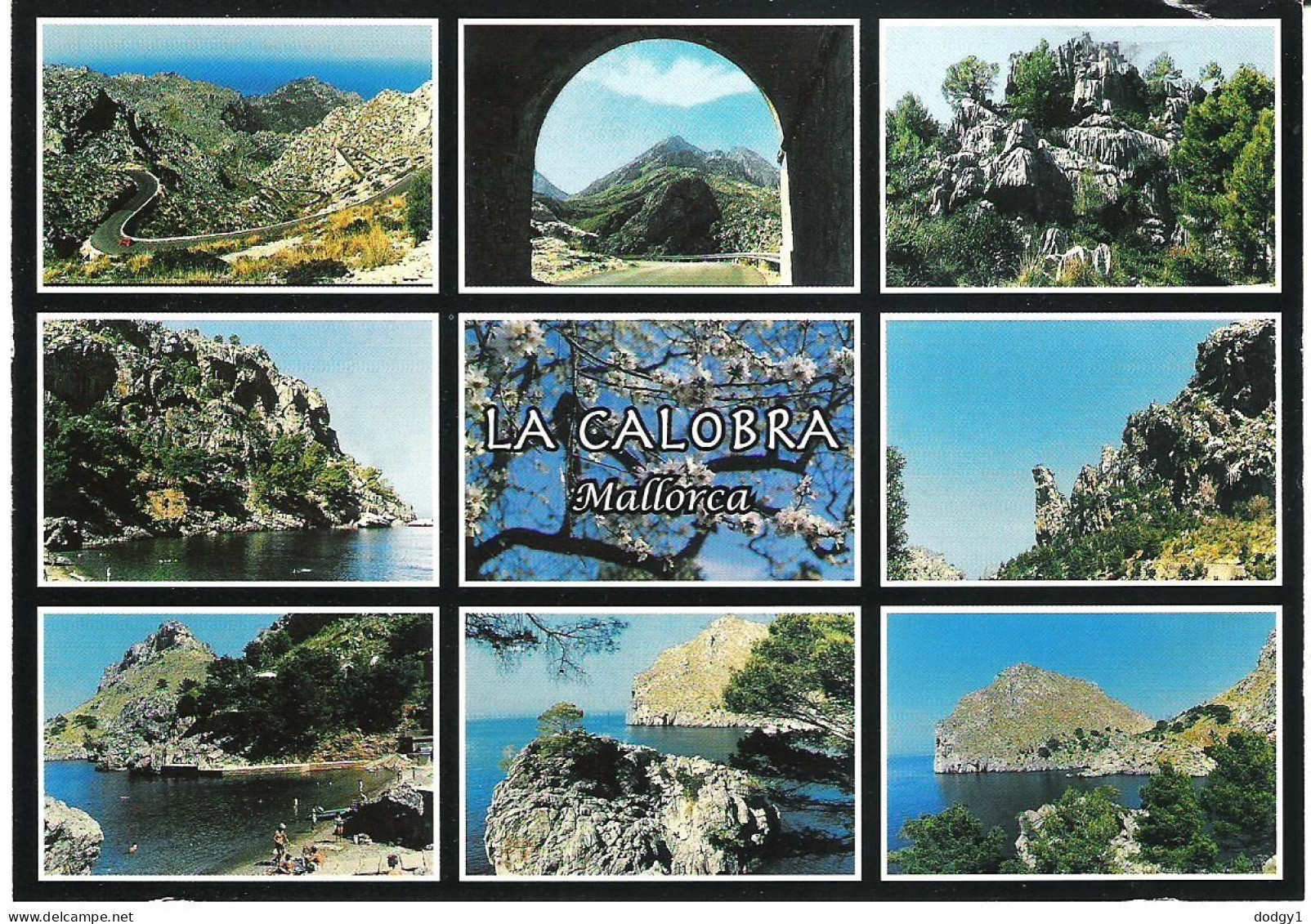 SCENES FROM CALOBRA, MALLORCA, BALEARIC ISLANDS, SPAIN. UNUSED POSTCARD Ms3 - Mallorca