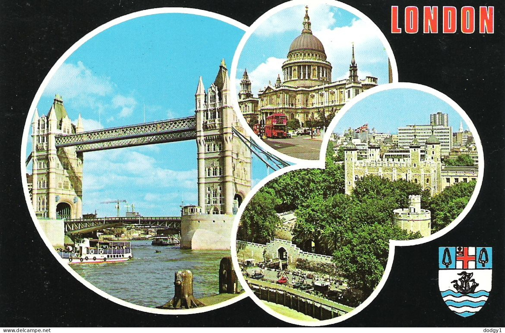 SCENES FROM AROUND LONDON, ENGLAND.. UNUSED POSTCARD Ms3 - Other & Unclassified