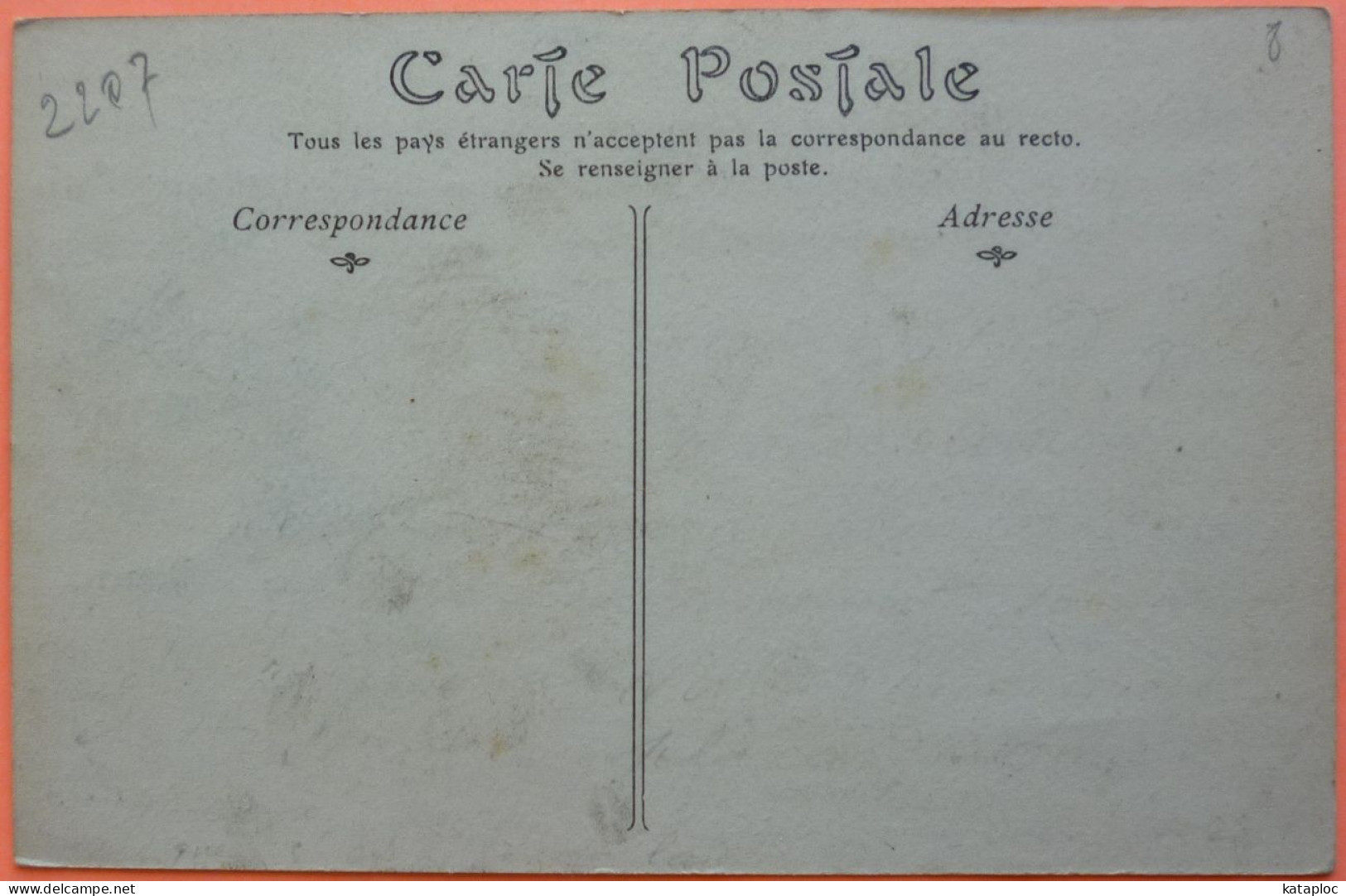 CARTE PARIS - IMPRIMERIE NATIONALE - LE PERFORAGE - 2 SCANS-13 - Other & Unclassified