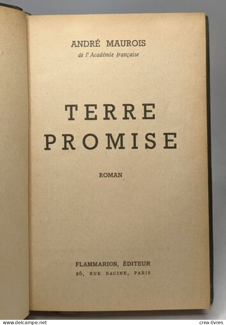 Terre Promise - Altri & Non Classificati