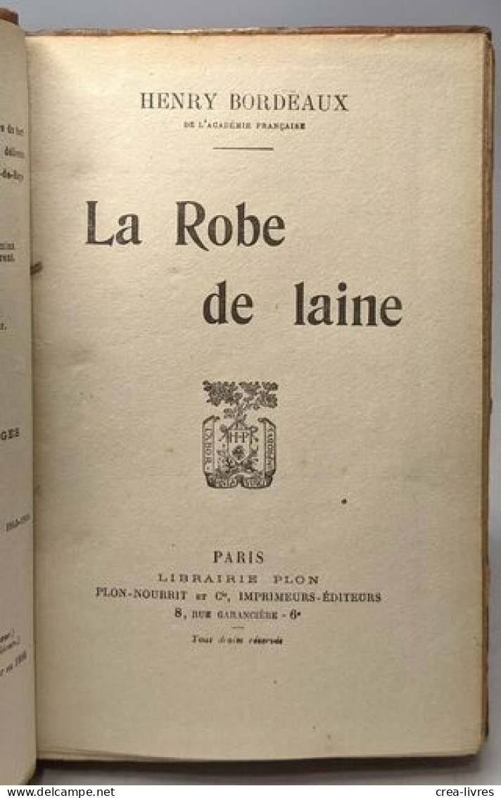La Robe De Laine - Sonstige & Ohne Zuordnung