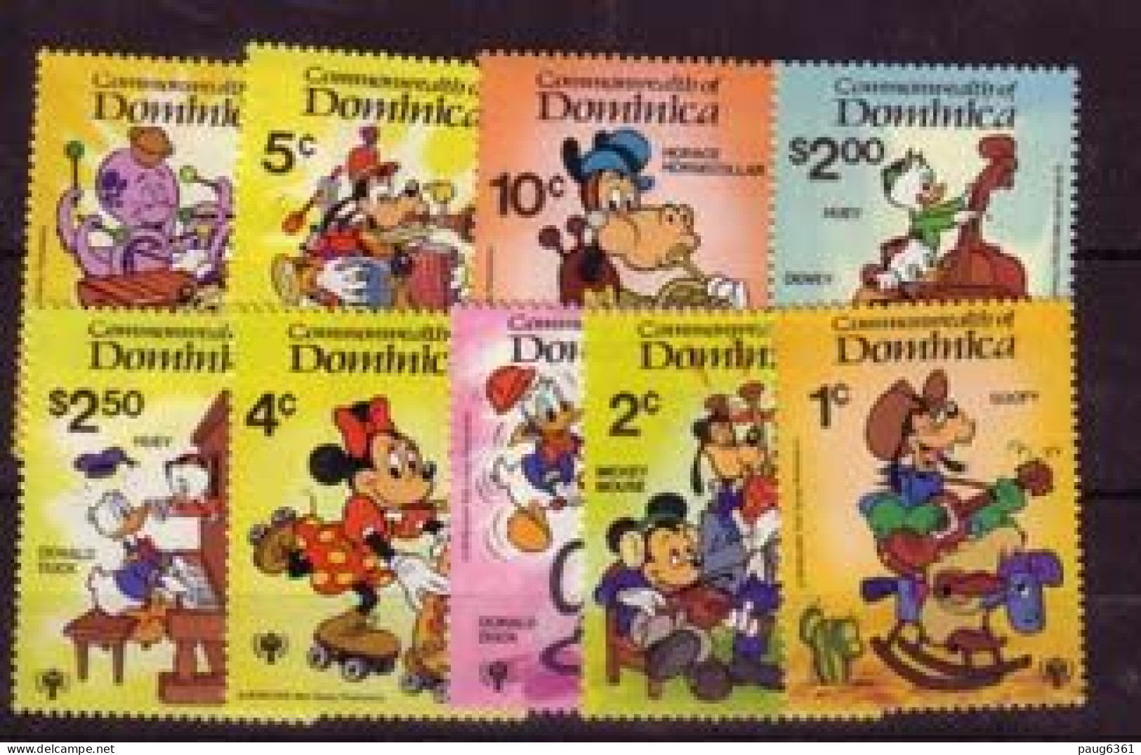 DISNEY GROS LOT DE TIMBES NEUF MNH** - Disney